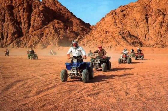 Hurghada : Safari en Jeep, Quad, Buggy, Balade à dos de chameau et Dîner barbecue
