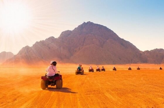 Hurghada : Tour en quad dans le désert et la mer Rouge